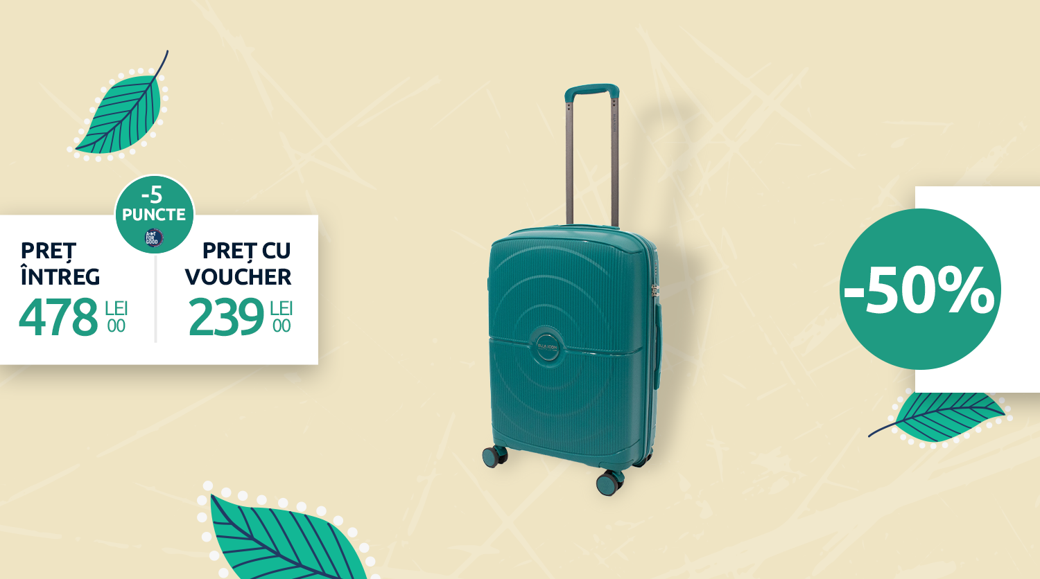 TROLER PAVONE TURCOAZ 66 CM