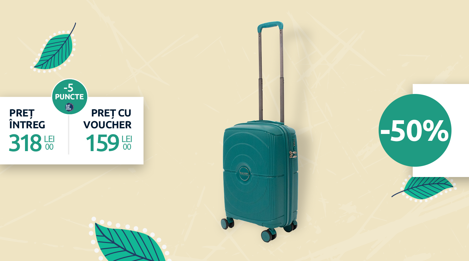 TROLER PAVONE TURCOAZ 55 CM