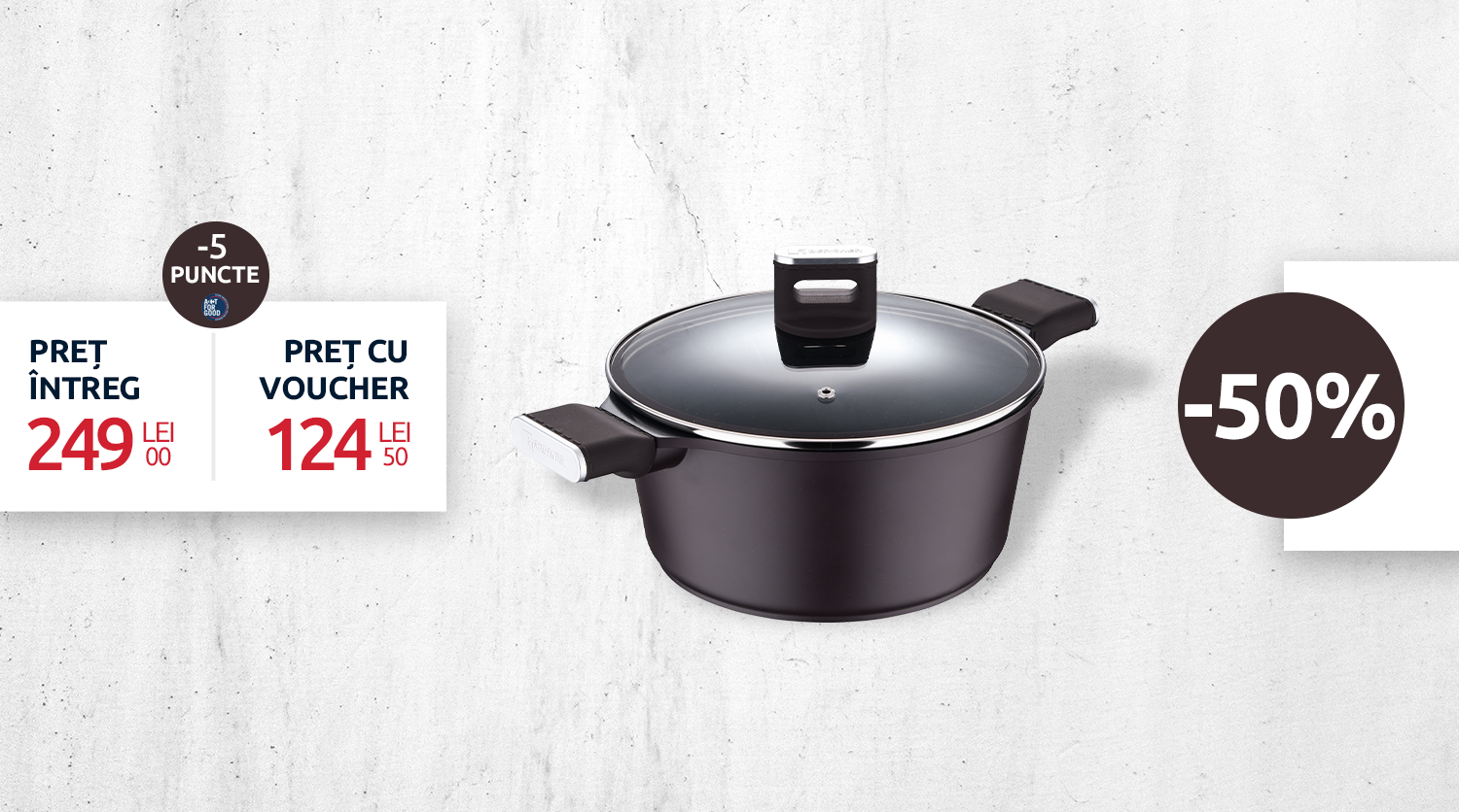 CRATIȚĂ CU CAPAC ALUMINIU 24CM MOCHA