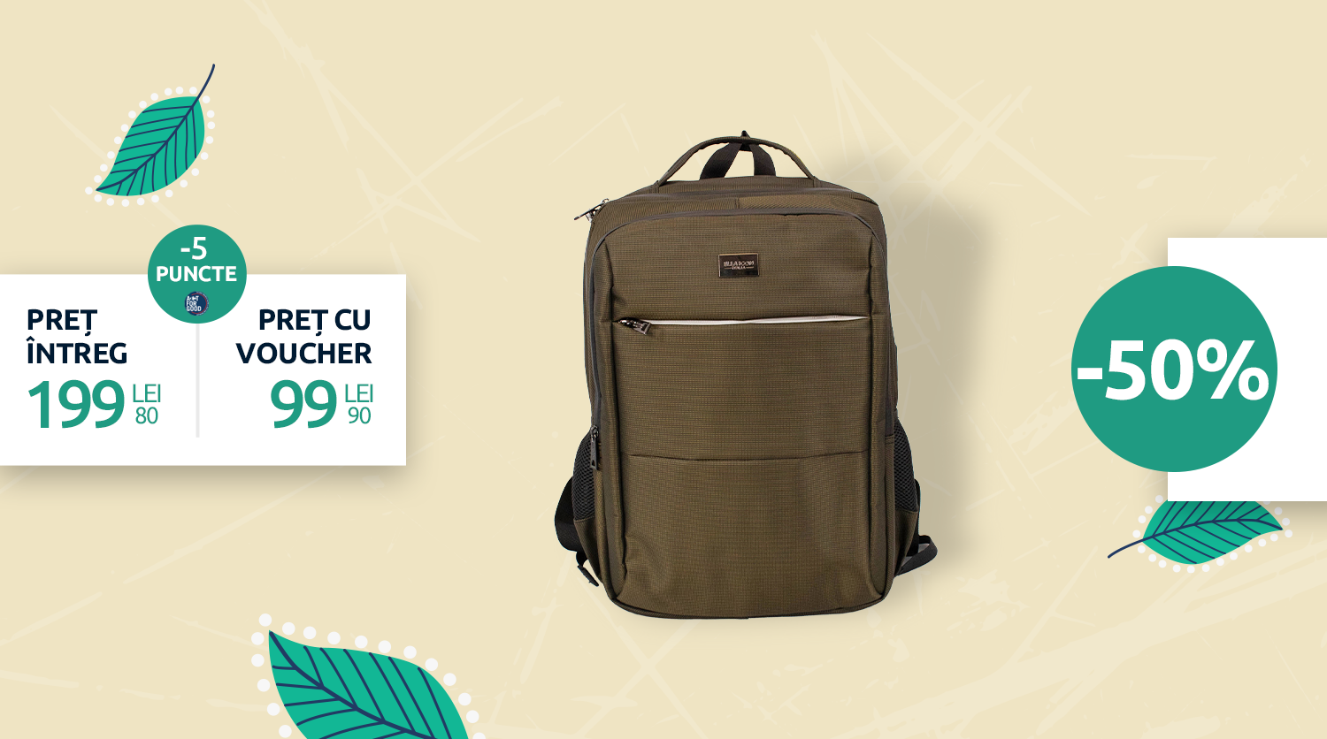 RUCSAC PAVONE CREAM