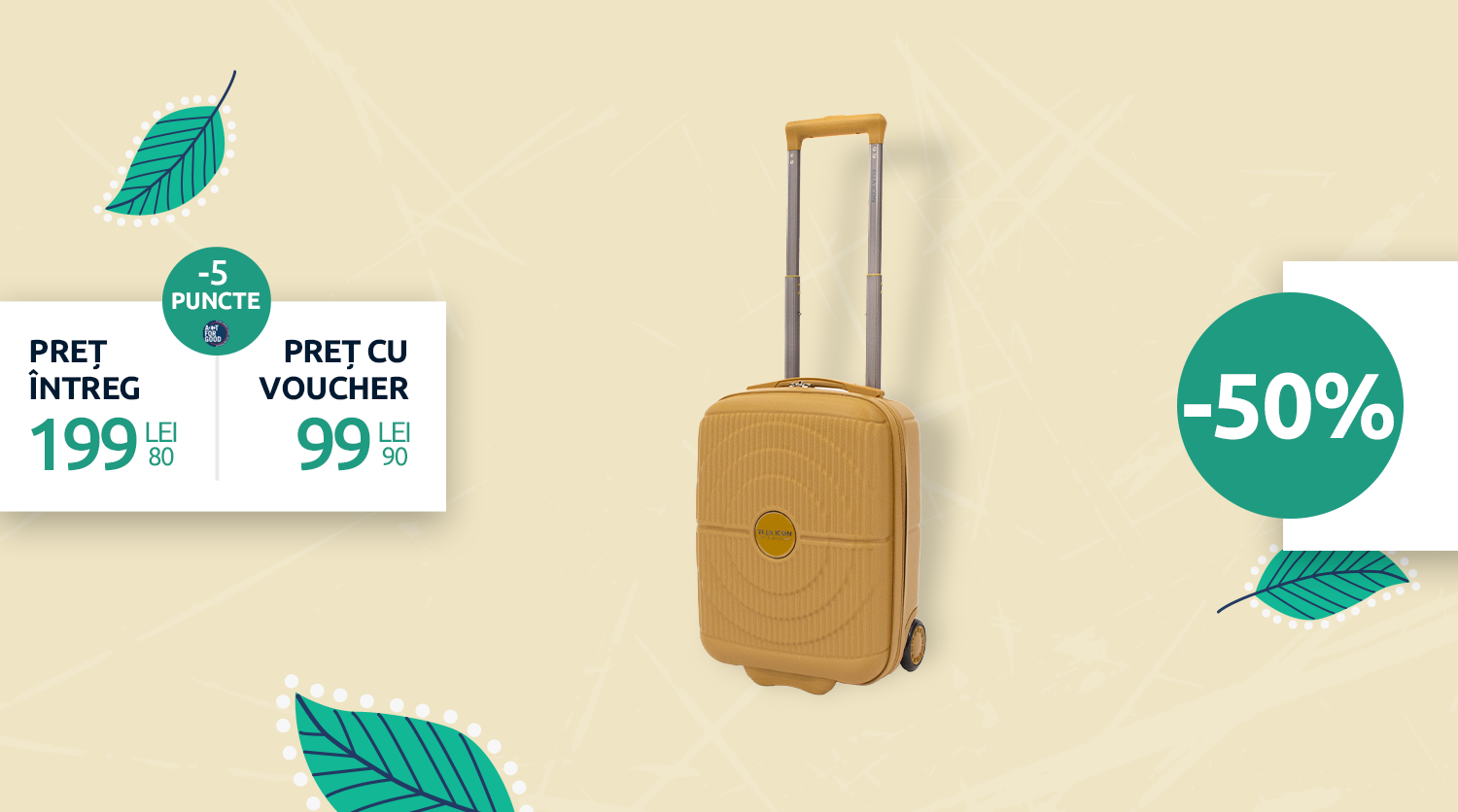 TROLER PAVONE CREAM 40 CM