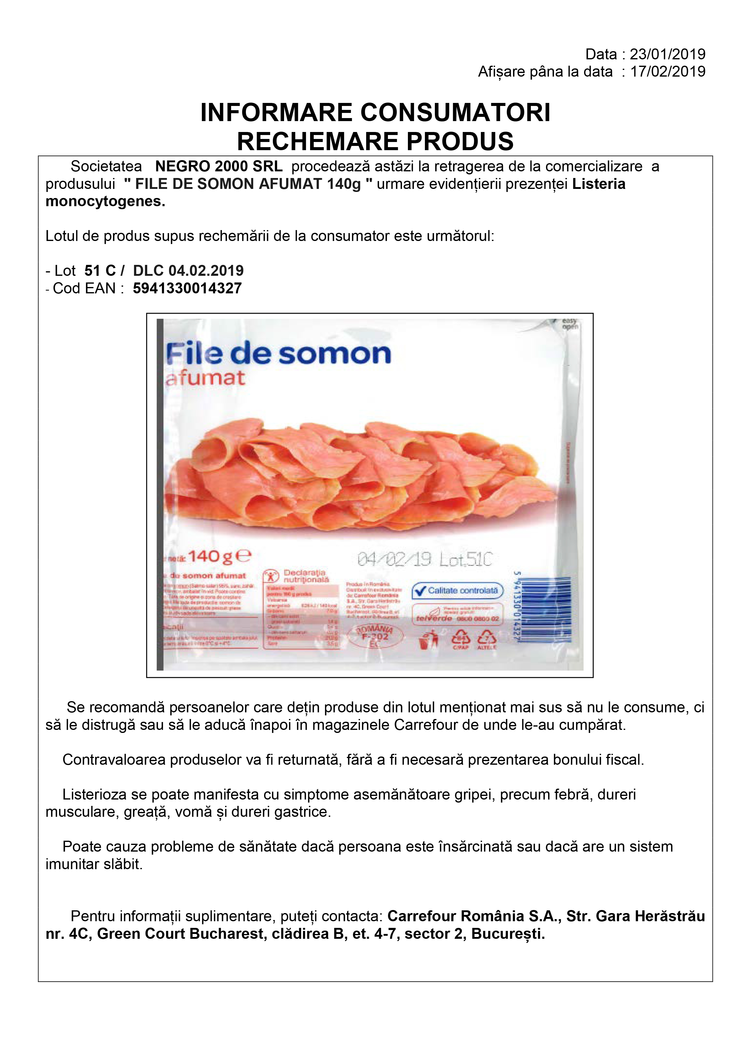 Anunt retragere Somon Afumat Anunt retragere Somon Afumat