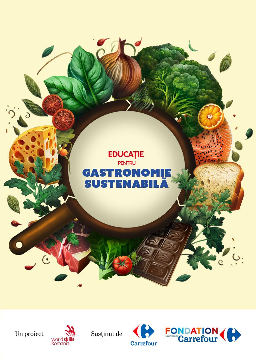 Carrefour România, Fundația Carrefour din Franța și Fundația WorldSkills România lansează proiectul Educatie pentru gastronomie sustenabila