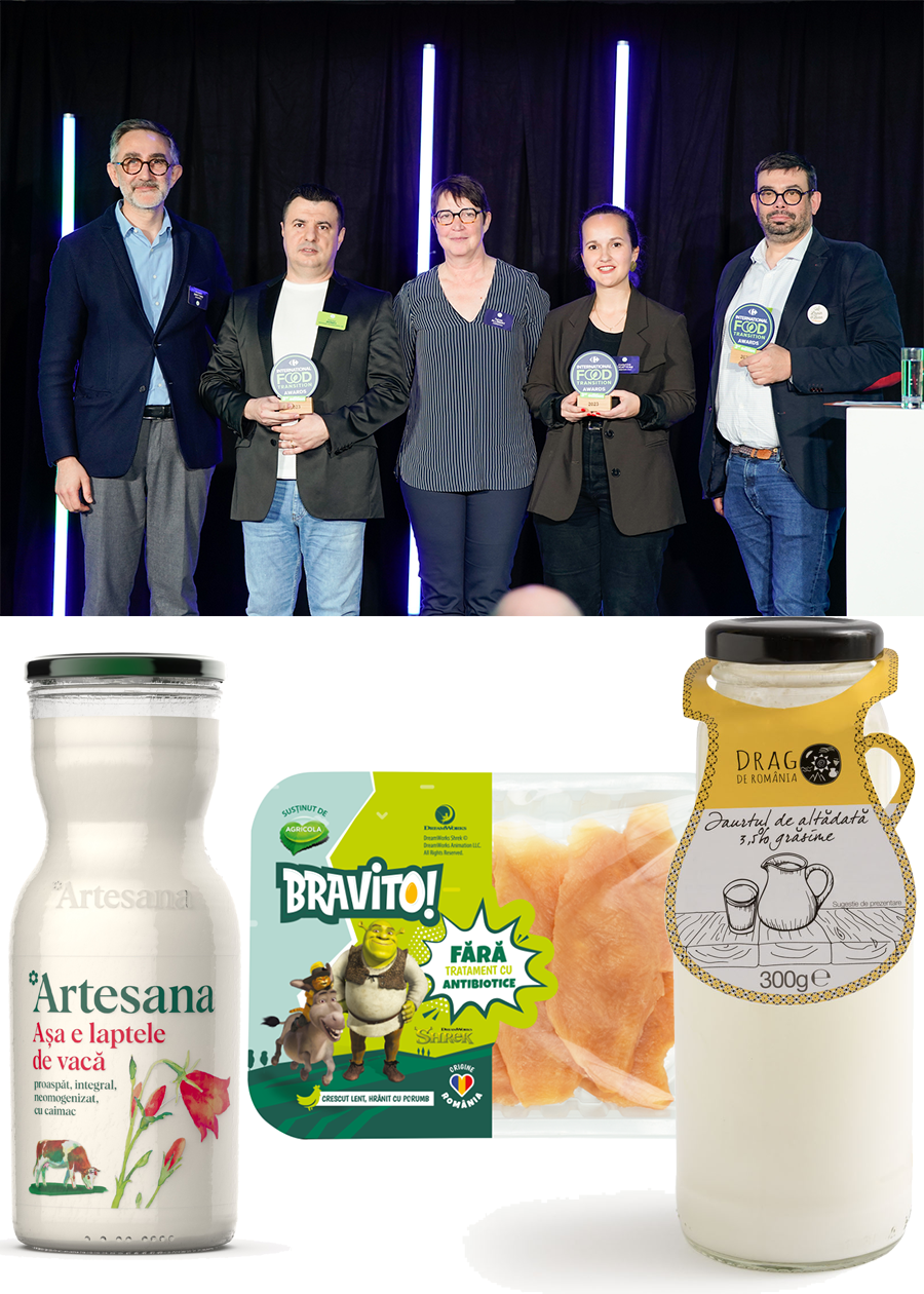 Carrefour anunță câștigătorii Premiilor Internaționale pentru Tranziție Alimentară