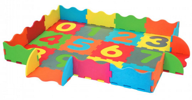 Covoraș de puzzle din spumă jucărie pentru învățare timpurie la 9,90 EUR la Carrefour