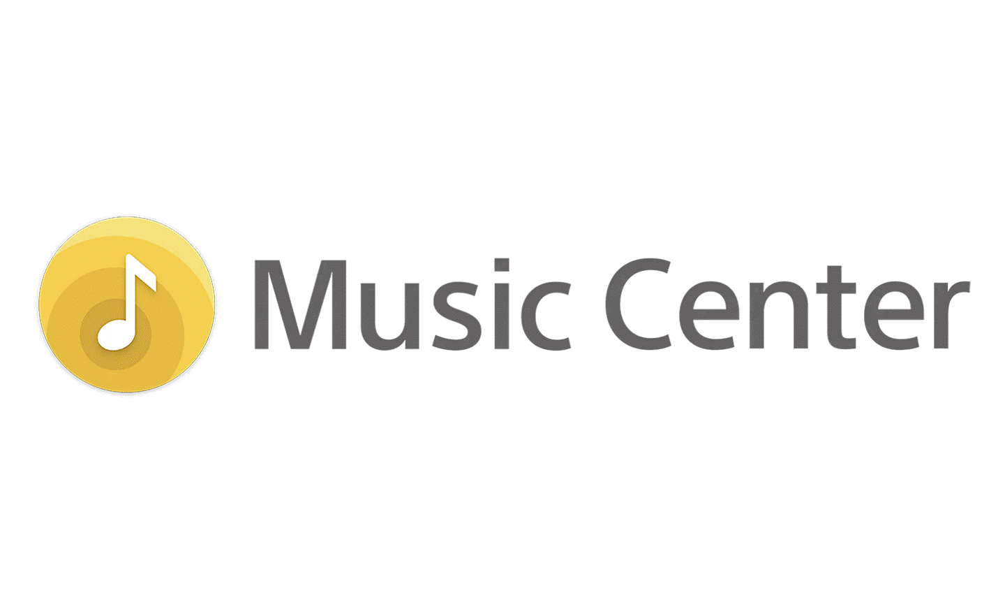 Logo aplicatie Sony | Music Center