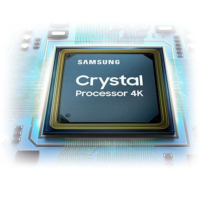Procesor Crystal 4K, o gama variata de culori 